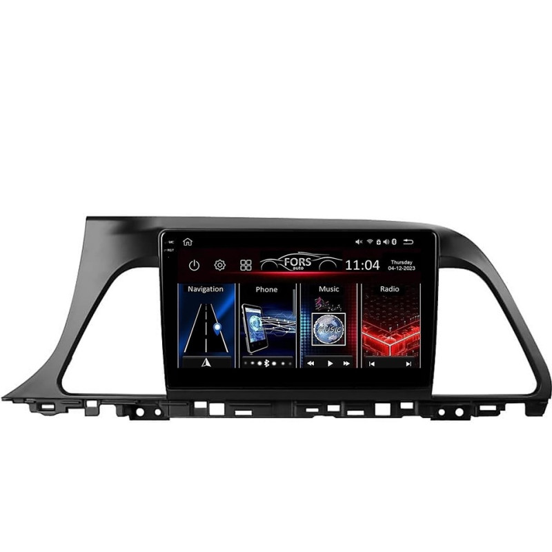 Android head unit FORS.auto FS 2 PRO for Hyundai Sonata (2+32Gb, 9") 2015-2018