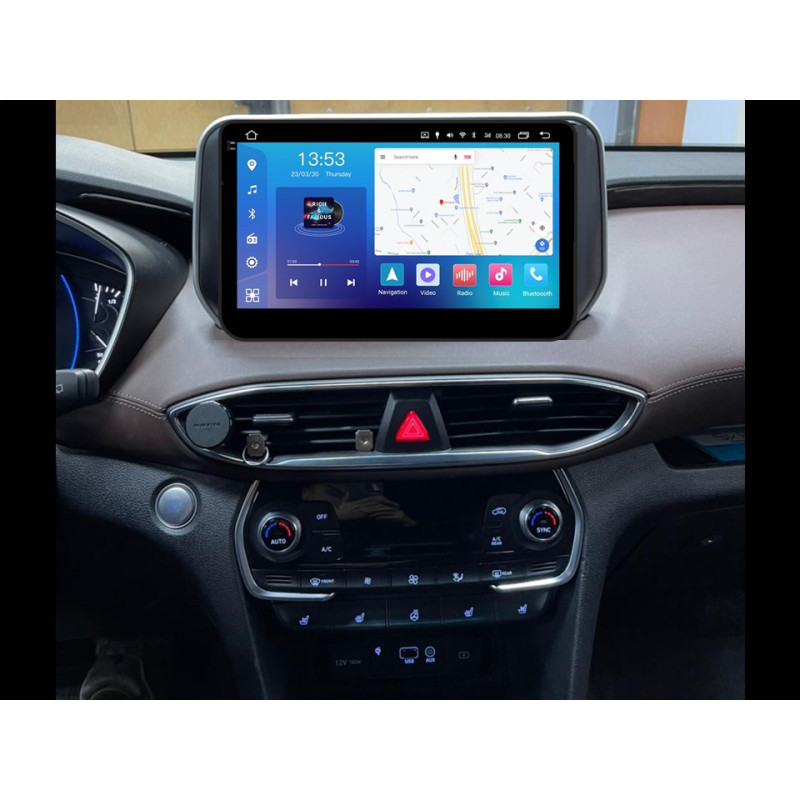 Radio Android FORS.auto FS 4 MAX  Hyundai Santa Fe (4+32Gb, 10