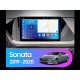 Android head unit FORS.auto FS 6 MAX for Hyundai Sonata (6+128Gb, 10") 2019-2020