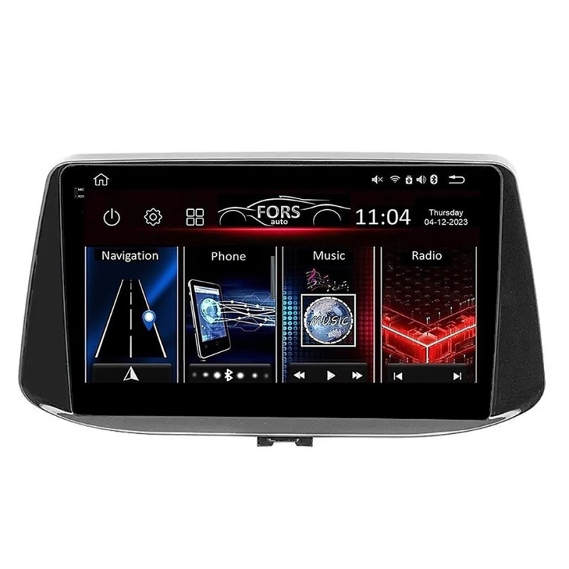 Radio Android FORS.auto FS 4 PRO  Hyundai i30 (4+64Gb, 9