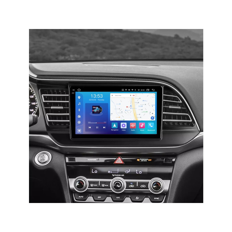 Android head unit FORS.auto FS 4 PRO for Hyundai Elantra (4+64Gb, 9") 2019+