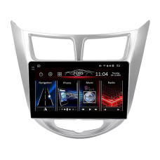 Android head unit FORS.auto FS 2 PRO for Hyundai Verna/I-25/Accent (2+32Gb, 9") 2010-2014