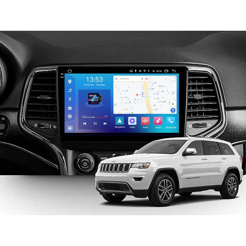 Android head unit FORS.auto FS 6 MAX for Jeep Grand Cherokee (6+128Gb, 9") 2013-2020
