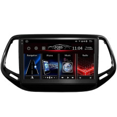 Android head unit FORS.auto FS 2 ULTRA for Jeep Compass (2+32Gb, 10") 2017+