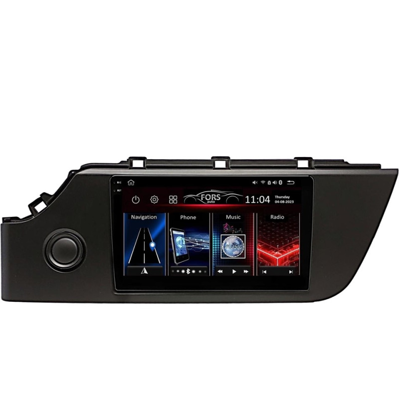 Android head unit FORS.auto FS 4 MAX Qled for Kia Rio (4+32Gb, 9") 2020+