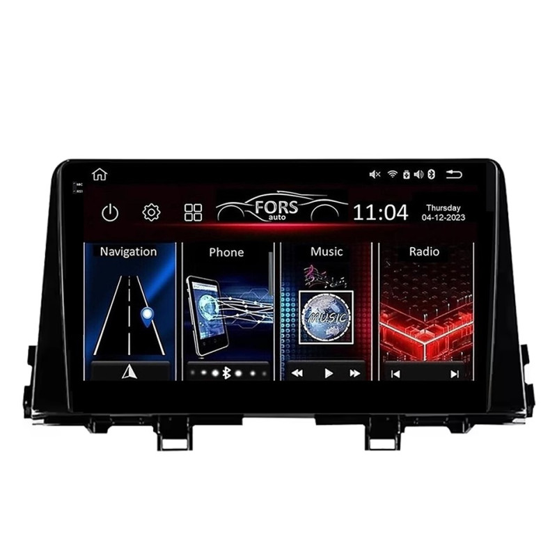 Android head unit FORS.auto FS 6 MAX for Kia Morning (6+128Gb, 9") 2016+