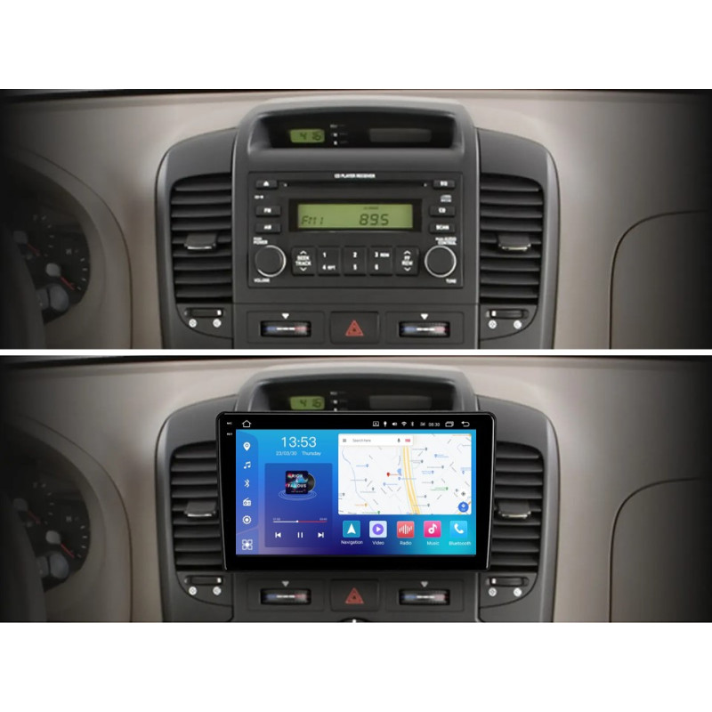 Android head unit FORS.auto FS 2 PRO for Kia VQ (2+32Gb, 9") 2006-2014