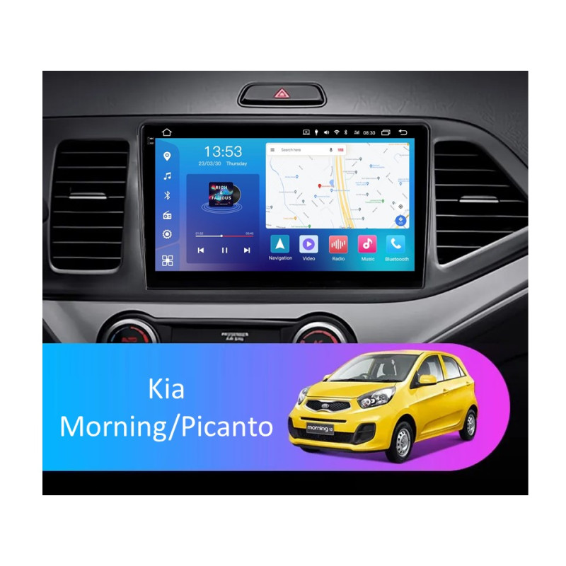 Radio Android FORS.auto FS 6 MAX  Kia Morning/Picanto (6+128Gb, 9