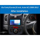 Android head unit FORS.auto FS 4 PRO for Kia Forte/Cerato (4+64Gb, 9", Auto AC) 2009-2012