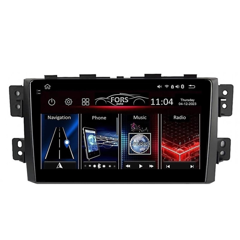 Oryginalna magnetofon FORS.auto FS 4 MAX dla Kia Borrego/Mohave (4+32GB, 9
