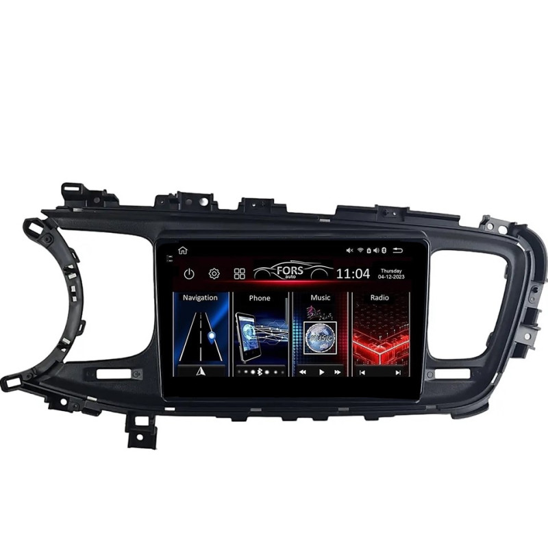 Android head unit FORS.auto FS 4 PRO for Kia K5 (4+64Gb, 9") 2010-2015