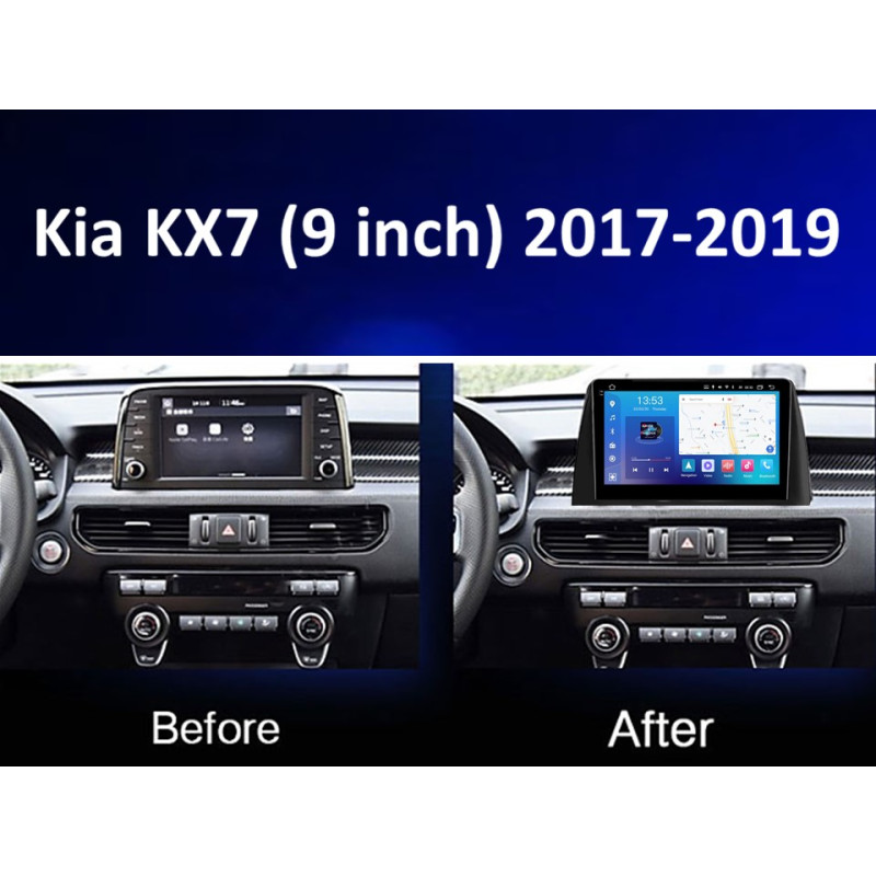 Android head unit FORS.auto FS 6 MAX for Kia KX7 (6+128Gb, 9") 2017-2019
