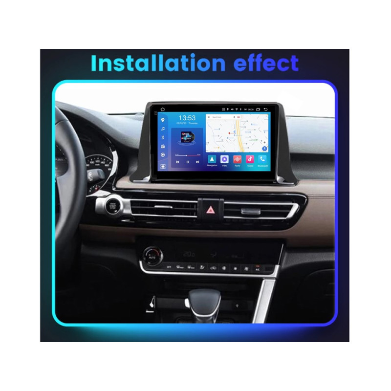 Android head unit FORS.auto FS 4 MAX for Kia Seltos (4+32Gb, 10") 2020-2022