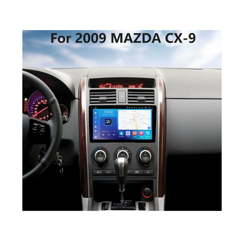 Android head unit FORS.auto FS 4 MAX Qled for Mazda CX-9 (4+32Gb, 10") 2009