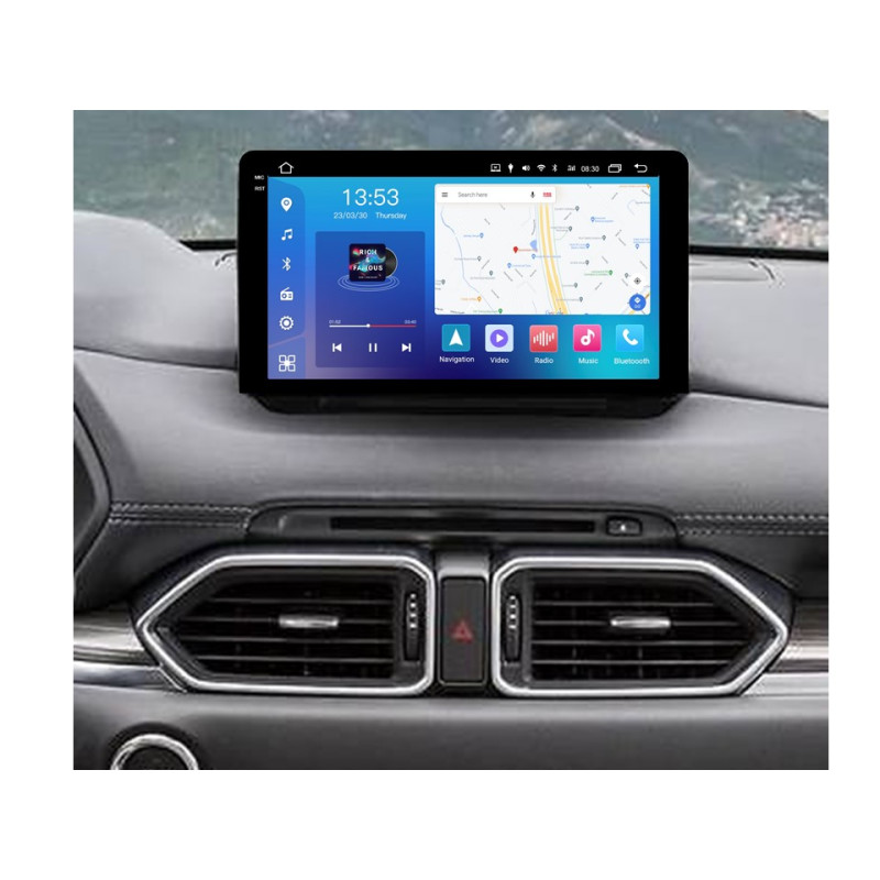 Android head unit FORS.auto FS 2 PRO for Mazda CX-5 (2+32Gb, 9") 2018+