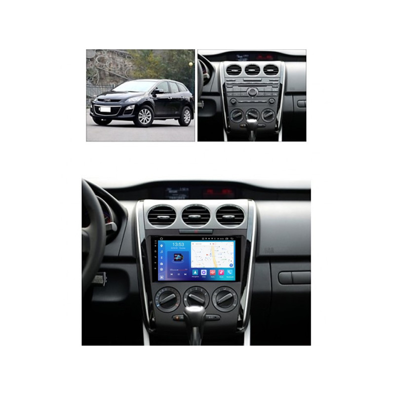 Android head unit FORS.auto FS 4 PRO for Mazda CX-7 (4+64Gb, 9") 2007-2015