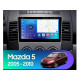 Android head unit FORS.auto FS 4 PRO for Mazda 5 (4+64Gb, 9") 2005-2010