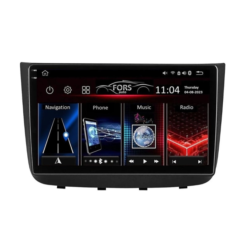 Android head unit FORS.auto FS 2 ULTRA for Mercedes-Benz Vito (W639) (2+32Gb, 10") 2003-2010