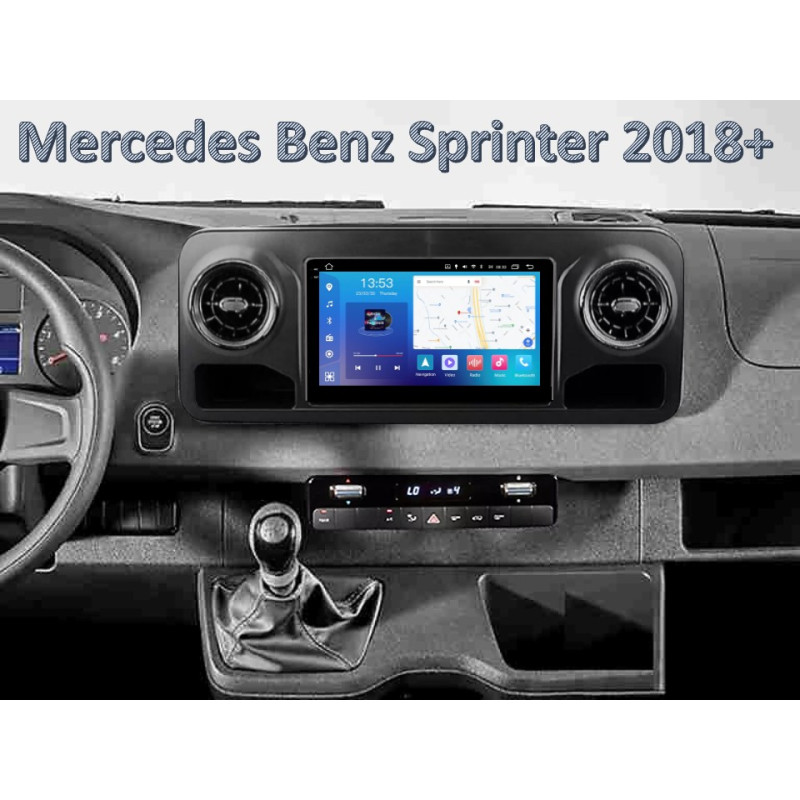 Android head unit FORS.auto FS 4 MAX Qled for Mercedes Benz Sprinter (4+32Gb, 10") 2018+