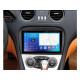 Android head unit FORS.auto FS 4 MAX Qled for Mercedes-Benz S-Class W220-black (4+32Gb, 9") 1998-2005