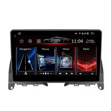 Radio Android FORS.auto FS 4 PRO  Mercedes-Benz C-Class W204 (4+64Gb, 9