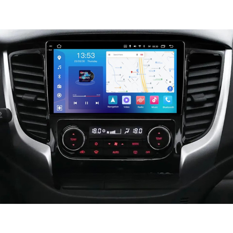 Stereo magnetofon FORS.auto FS 4 PRO Mitsubishi Triton/L200 (4+64GB, 9