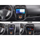 Android head unit FORS.auto FS 2 PRO for Nissan March/Micra (2+32Gb, 9") 2015+