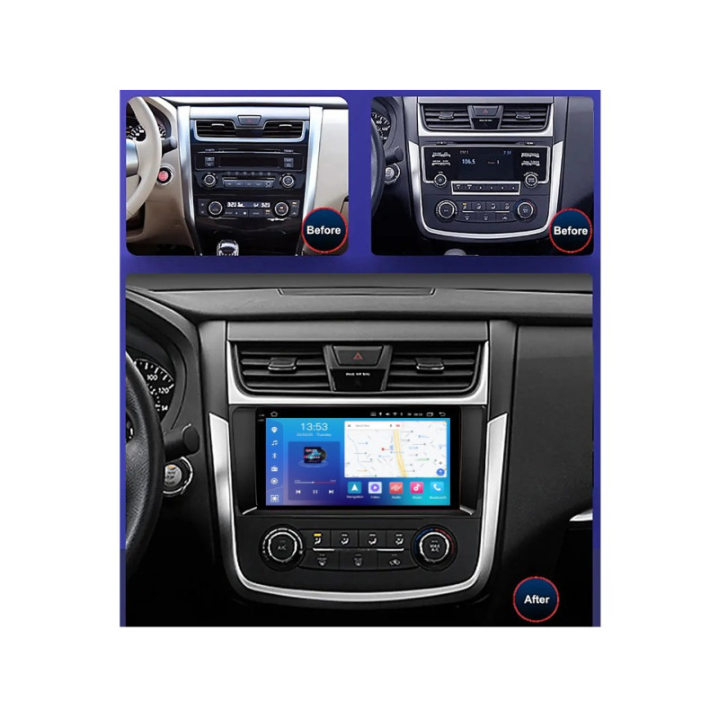 Android head unit FORS.auto FS 6 MAX for Nissan Teana/Altima (6+128Gb, 9") 2013-2018