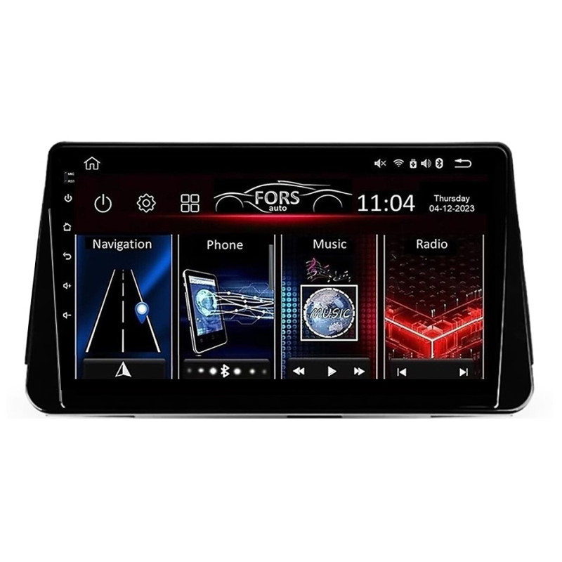 Radio Android FORS.auto FS 1 LITE  Nissan Micra/Kicks (1+32Gb, 10