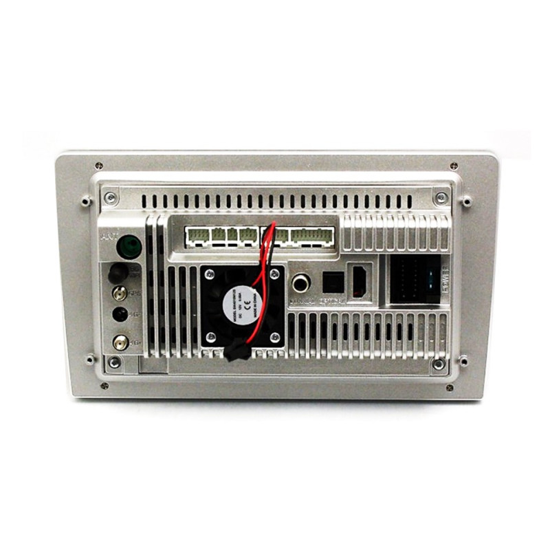 Android head unit FORS.auto FS 4 PRO for Peugeot 407 (4+64Gb, 9", silver) 2004-2008