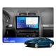 Android head unit FORS.auto FS 4 MAX for Peugeot 407 (4+32Gb, 9", silver) 2004-2008
