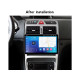 Android head unit FORS.auto FS 4 MAX for Peugeot 307 (4+32Gb, 9") 2002-2013