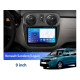 Android head unit FORS.auto FS 6 MAX for Renault Sandero/Logan (6+128Gb, 9") 2017+