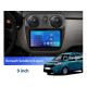 Android head unit FORS.auto FS 2 ULTRA for Renault Sandero/Logan (2+32Gb, 9") 2017+