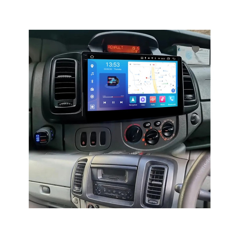 Android head unit FORS.auto FS 2 PRO for Renault Trafic 2001-2010/Opel Vivaro 2006-2010/Nissan Primastar 2006-2014 (2+32Gb, 10")