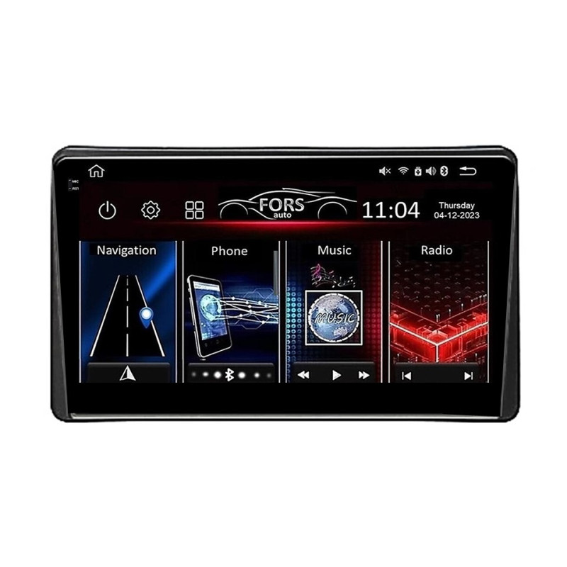 Android head unit FORS.auto FS 4 MAX for Renault Duster (4+32Gb, 10") 2018-2020