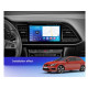 Android head unit FORS.auto FS 4 MAX Qled for Seat Leon (4+32Gb, 9") 2018+