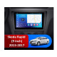 Android head unit FORS.auto FS 4 MAX Qled for Skoda Rapid (4+32Gb, 9") 2013-2017