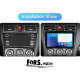 Android head unit FORS.auto FS 4 MAX for Subaru Impreza/Forester (4+32Gb, 9") 2012-2015