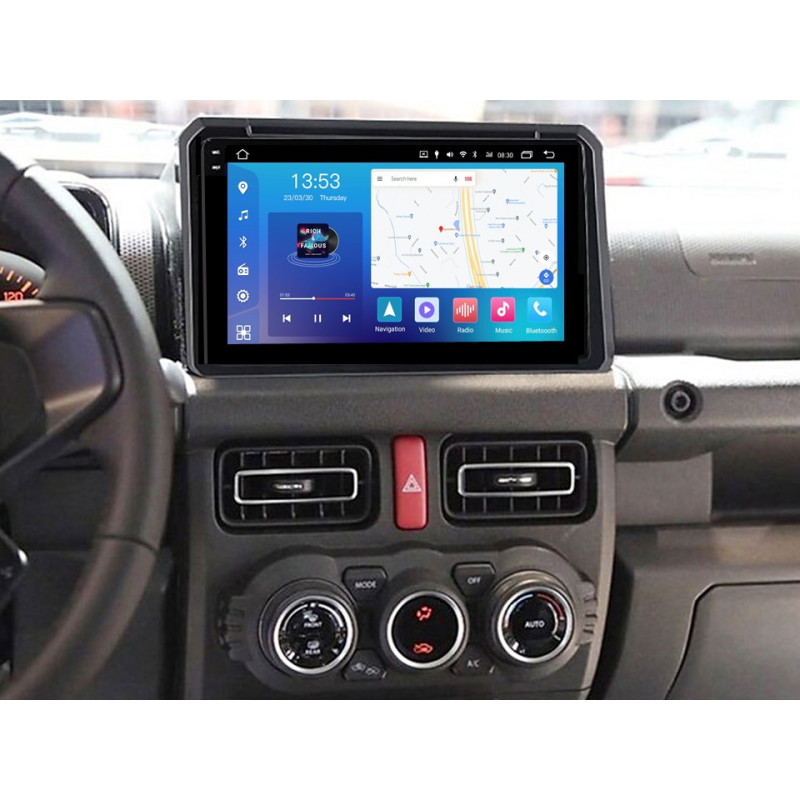 Android head unit FORS.auto FS 4 MAX Qled for Suzuki Jimny (4+32Gb, 9") 2018-2020