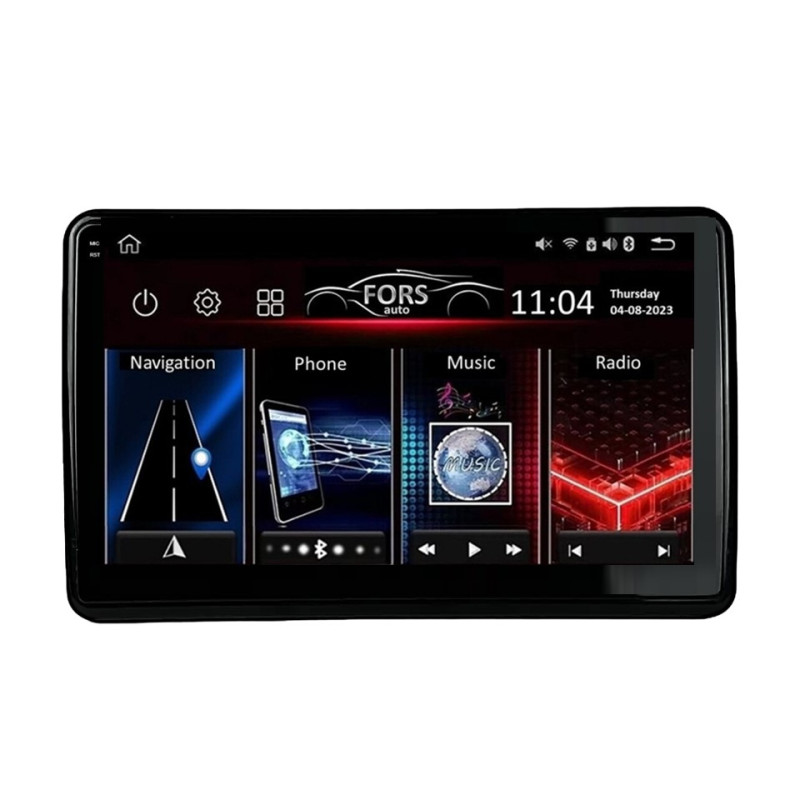 Android head unit FORS.auto FS 2 PRO for Toyota Yaris L/Vios (2+32Gb, 10") 2019-2020