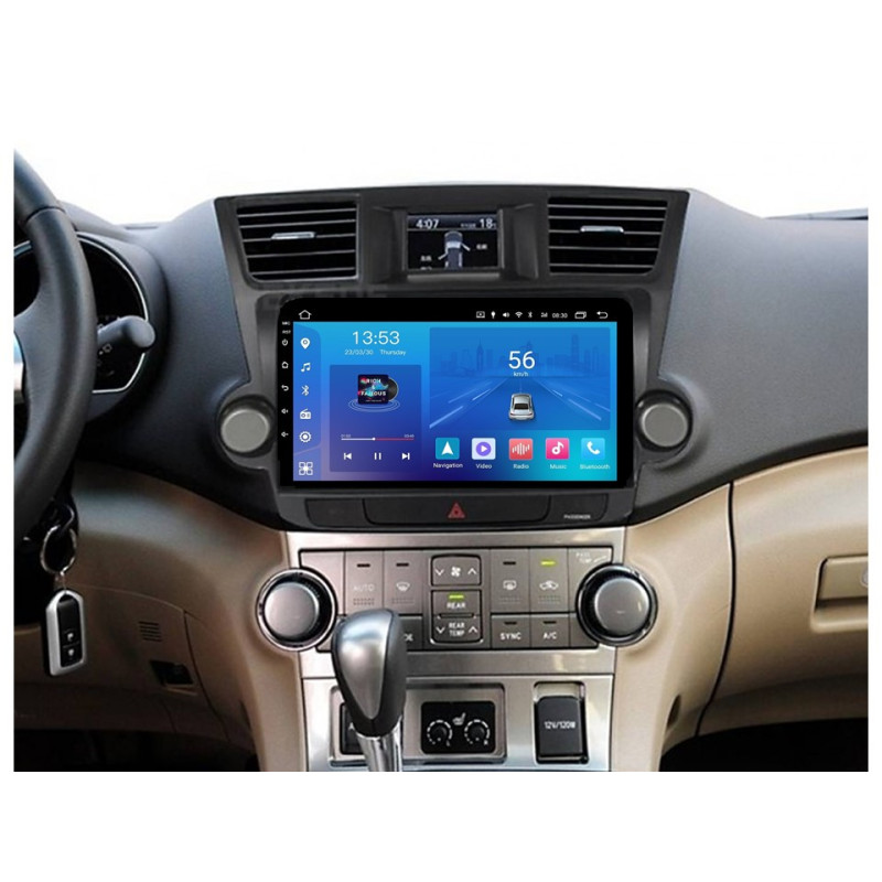 Android head unit FORS.auto FS 1 LITE for Toyota Highlander (1+32Gb, 10") 2007-2014