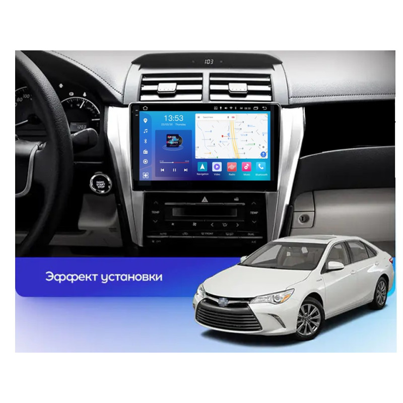 Android head unit FORS.auto FS 4 PRO  for Toyota Camry (4+64Gb, 10") 2012-2014