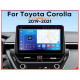Android head unit FORS.auto FS 4 MAX QLed for Toyota Corolla (4+32Gb, 10") 2019-2021