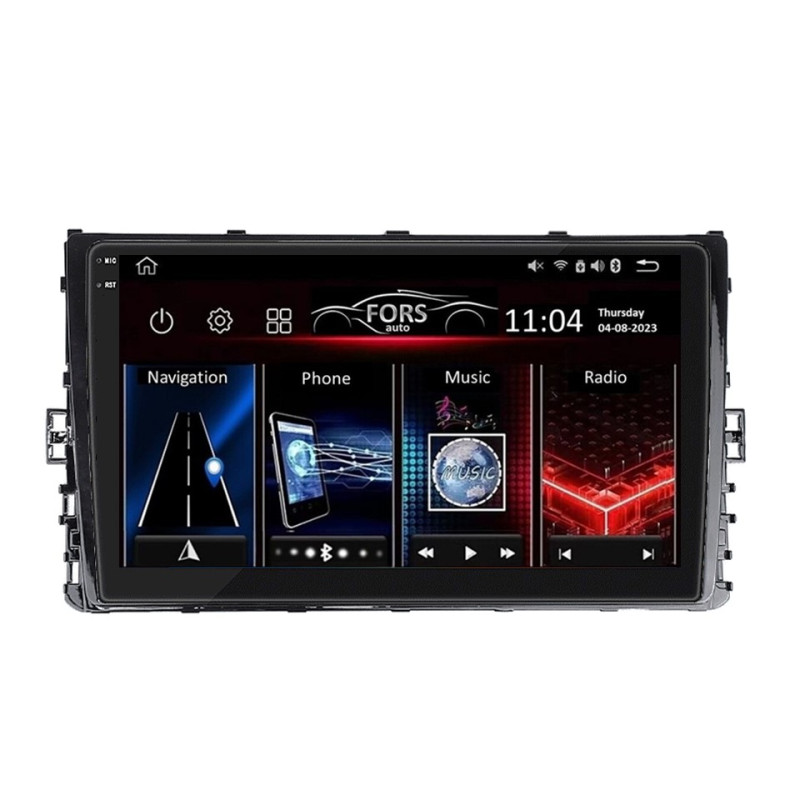 Android head unit FORS.auto FS 2 ULTRA for Volkswagen Lavida Plus (2+32Gb, 9") 2018+