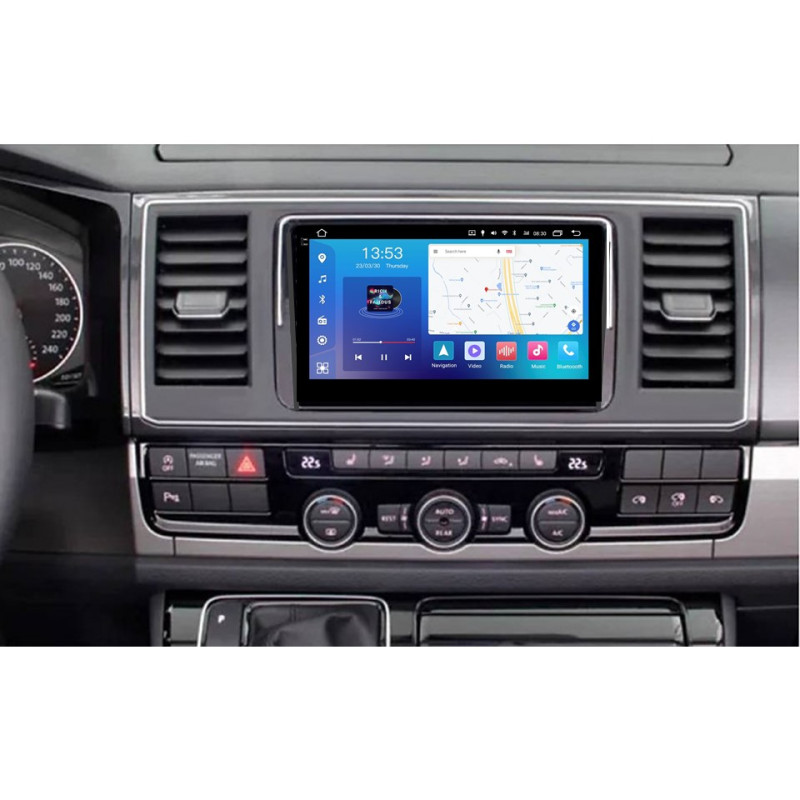 Android head unit FORS.auto FS 4 MAX Qled for Volkswagen Caravelle (4+32Gb, 9") 2015-2020