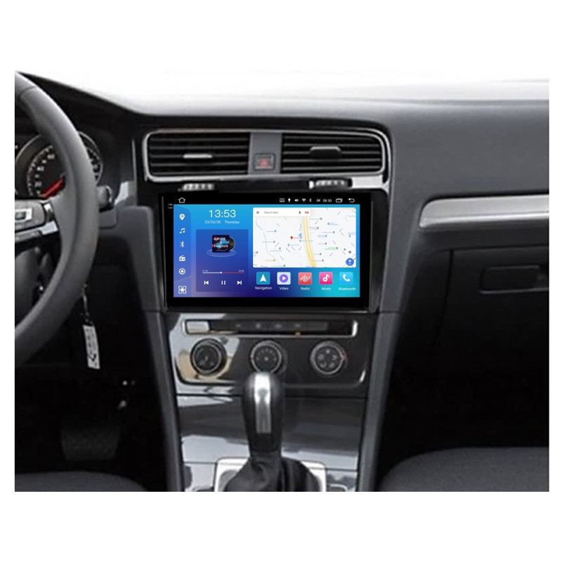 Android head unit FORS.auto FS 4 MAX Qled for Volkswagen Golf 7 (4+32Gb, 10") 2013-2017