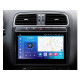 Android head unit FORS.auto FS 4 MAX Qled for Volkswagen Polo (4+32Gb, 9", black) 2008-2020