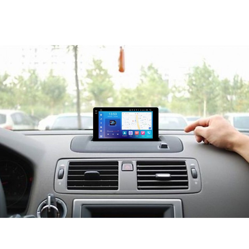 Android head unit FORS.auto FS 4 MAX Qled for Volvo S40/2006-2013 C30/2004-2010 C70 (4+32Gb, 9")