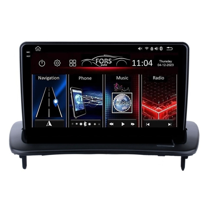 Radio Android FORS.auto FS 4 MAX  Volvo S40/2006-2013 C30/2004-2010 C70 (4+32Gb, 9